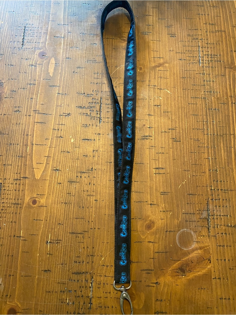 Cookie Monster Black & Blue Lanyard Key Holder